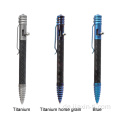 Multi funktionales Überleben Customized Titanium Writing Pen